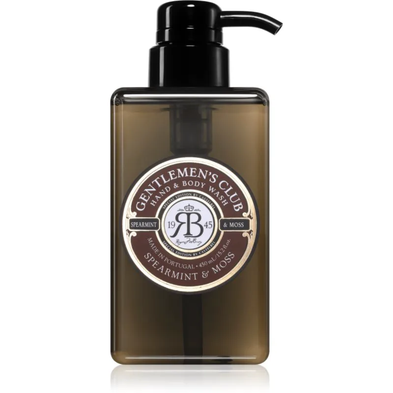 Castelbel Gentlemen's Club Spearmint & Moss πολυτελές ρευστό σαπούνι για χέρια και σώμα 450 ml