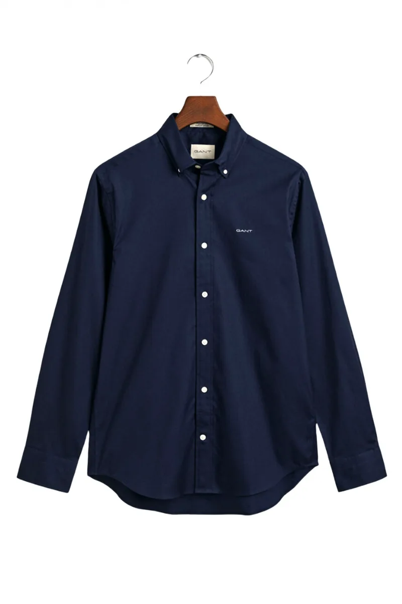 GANT ΥΠΟΚΑΜΙΣΟ REG PINPOINT OXFORD SHIRT ΜΠΛΕ