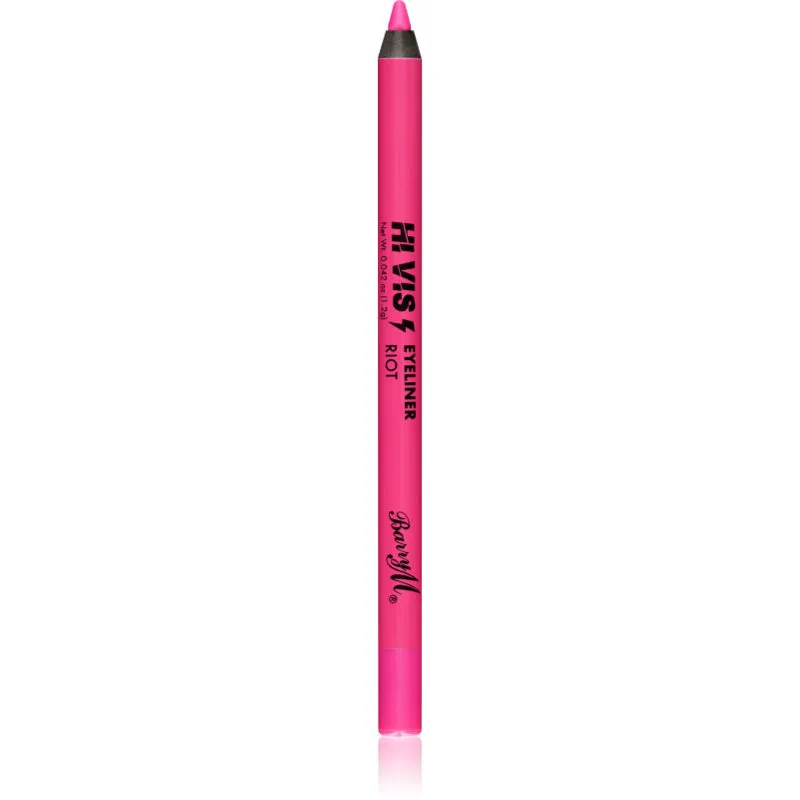 Barry M Hi Vis Neon αδιάβροχο μολύβι για τα μάτια απόχρωση Riot 1,2 γρ