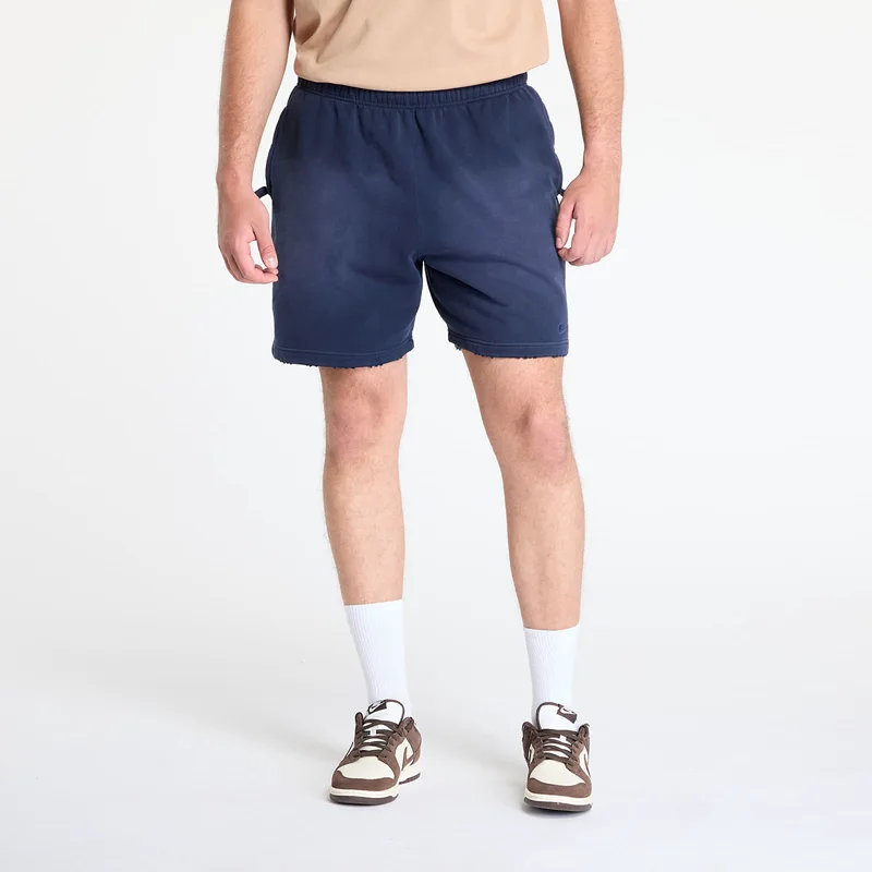 Σορτς Nike Solo Swoosh Men's French Terry Shorts Obsidian/ Obsidian L
