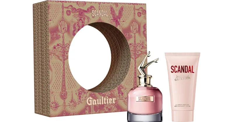 Jean Paul Gaultier Scandal Women's Gift Set Eau de Parfum 50ml + Scented Body Milk 75ml