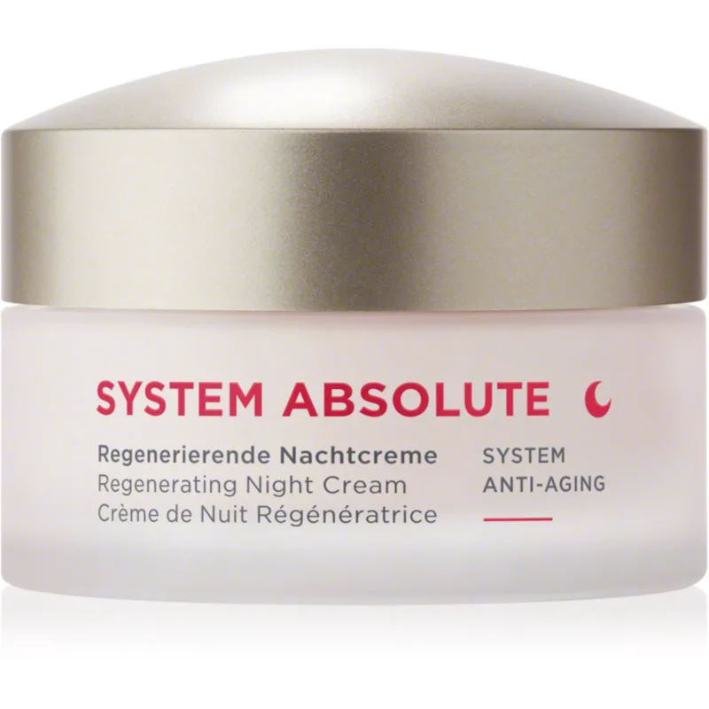 ANNEMARIE BÖRLIND SYSTEM ABSOLUTE αναγεννητική κρέμα νύχτας ενάντια στα σημάδια της γήρανσης 50 ml