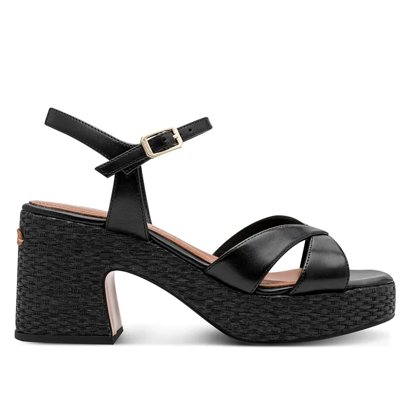 TAMARIS ΓΥΝΑΙΚΕΙΟ ΠΕΔΙΛΟ 1-28313-44 003 BLACK LEATHER