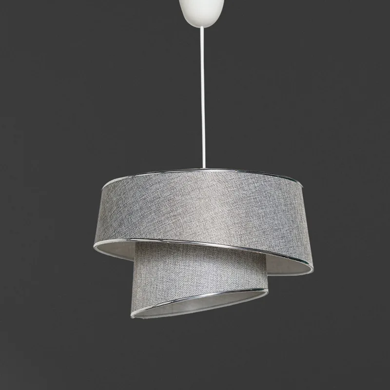 Φωτιστικό Οροφής Barette - Silver, Grey 390Flh1632 (32x32)