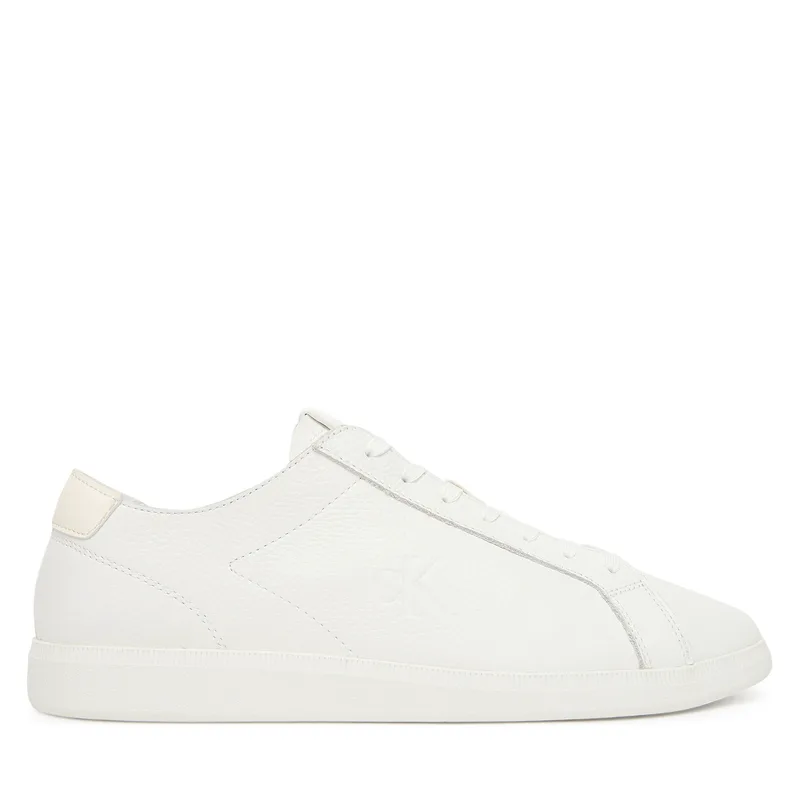 Αθλητικά Calvin Klein Jeans Low Profile Cupsole Tmb Lth YM0YM01331 Λευκό