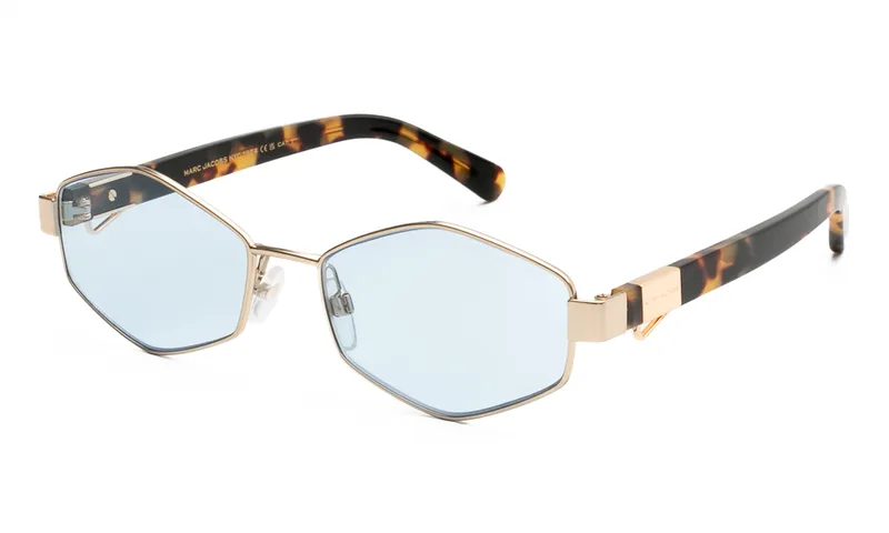 MARC JACOBS ΓΥΑΛΙΑ ΗΛΙΟΥ MARC JACOBS MARC 496/S & CHAIN 013KU 5517 MARC 496/S & CHAIN Χρυσό