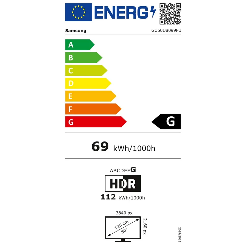 Samsung GU50U8099FUXZG - 50" 4K UHD Smart TV