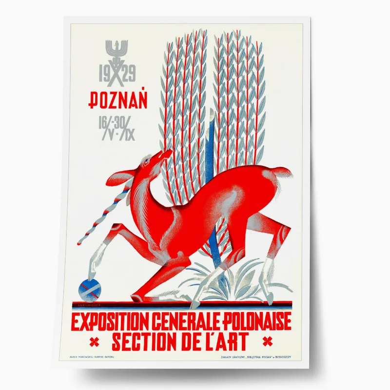 Πόστερ 1929 POLISH GENERAL EXHIBITION