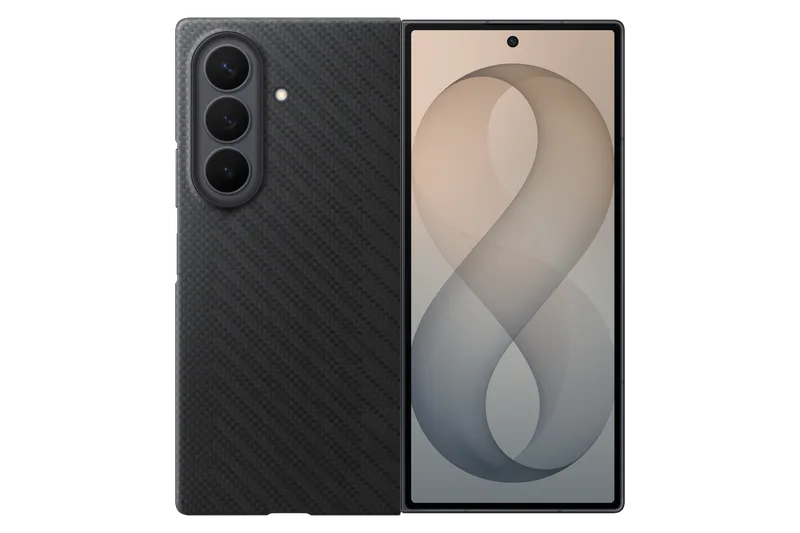 Samsung Galaxy Z Fold8 Ultra Carbon Magnet Case - Black