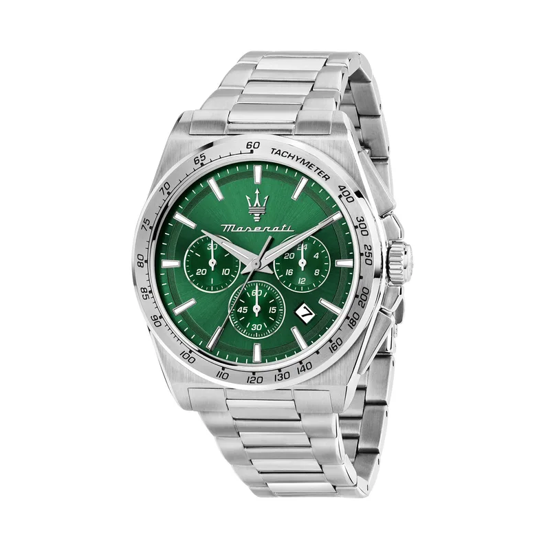 Ρολόι Maserati Velocita Chronograph R8873652013 Ασημί