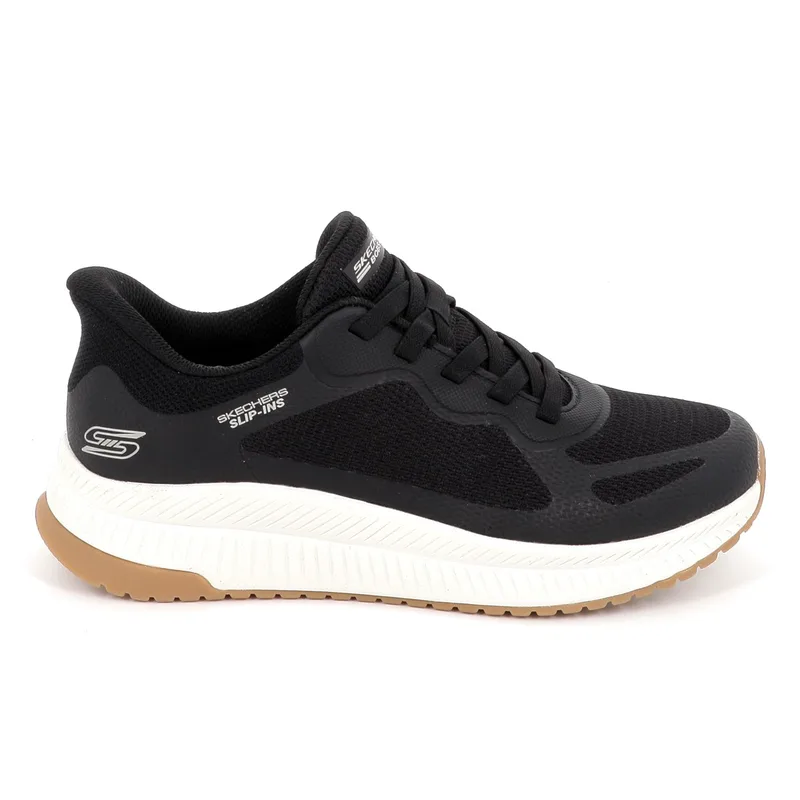 Ανδρικό Αθλητικό Παπούτσι Skechers Bobs Squad 4 Χρώματος Μαύρο 118423-BLK