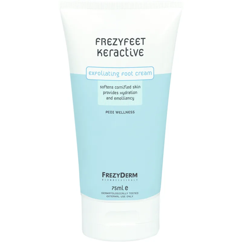 Frezyderm Frezyfeet Keractive Cream Απολεπιστική Κρέμα για Πόδια με Προβλήματα Σκληρύνσεων & Ξηροδερμίας 75ml