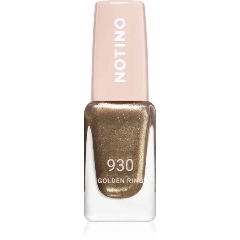 Notino Gel Effect Nail Polish βερνίκι νυχιών για τζελ αποτέλεσμα 930 Golden Ring 10 ml