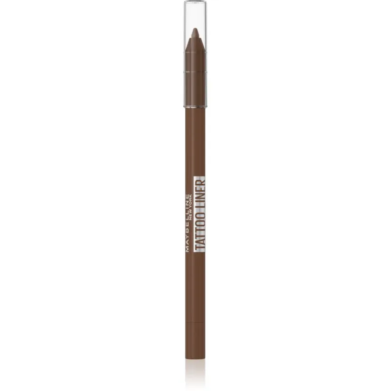 MAYBELLINE NEW YORK Tattoo Liner τζελ μολύβι για τα μάτια απόχρωση 911 Smooth Walnut 1.2 γρ