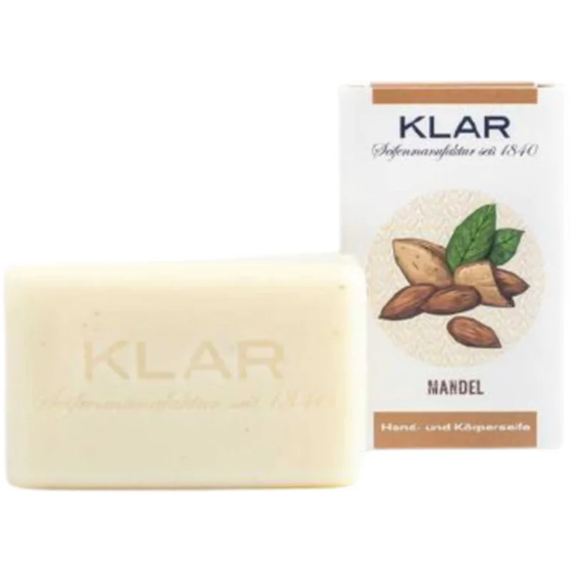 Klar Almond Face and Body Soap (100 g)
