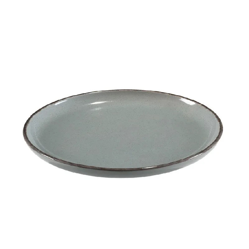 Πιάτο Φαγητού Ρηχό (Φ32x2.8) Espiel Tuscany Grey/Blue ATA150K6
