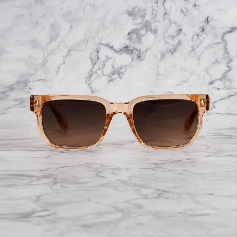 MAX 22EP5 - MAX - CHAMPAGNE - GRADIENT BROWN Sunglasses | Champagne | Gradient Brown Shades | Explicit Poets Sunglasses