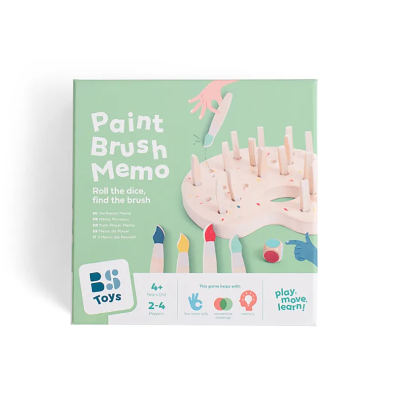 Ξύλινο Παιχνίδι Μνήμης BS Toys GA514 - Bs Toys - GA514