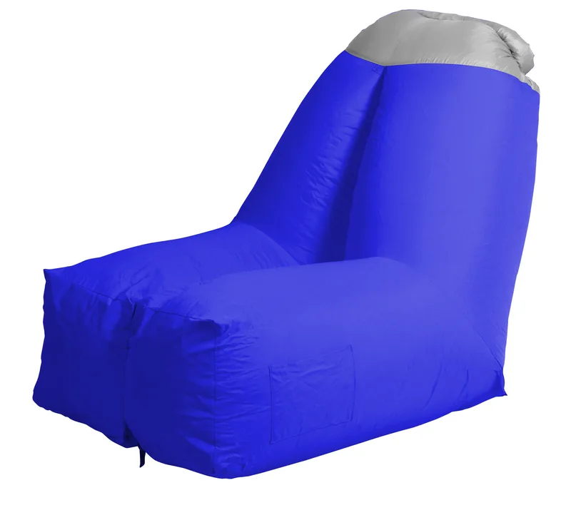 Μπλέ Φουσκωτή Πολυθρόνα Παραλίας 121 x 91 x 98(h)cm