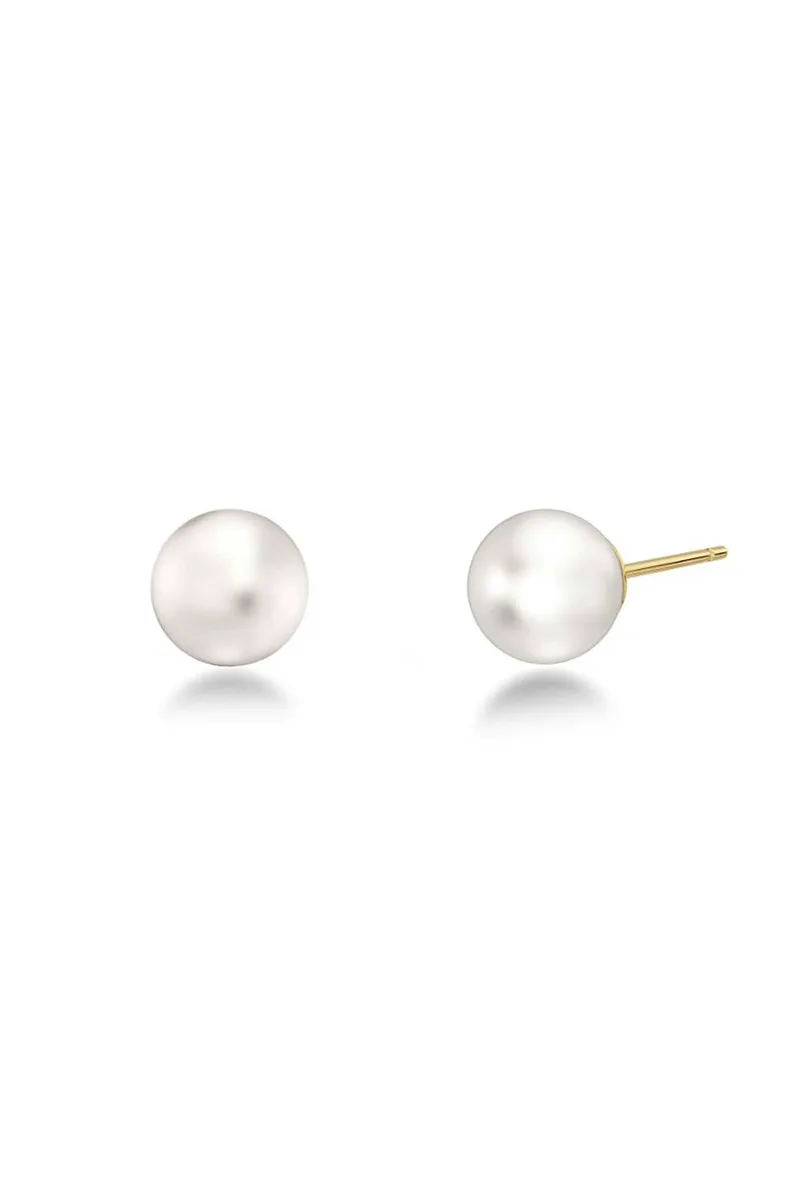 EDBLAD γυναικεία σκουλαρίκια "Lilian Studs Χρυσό" (L) - 122869