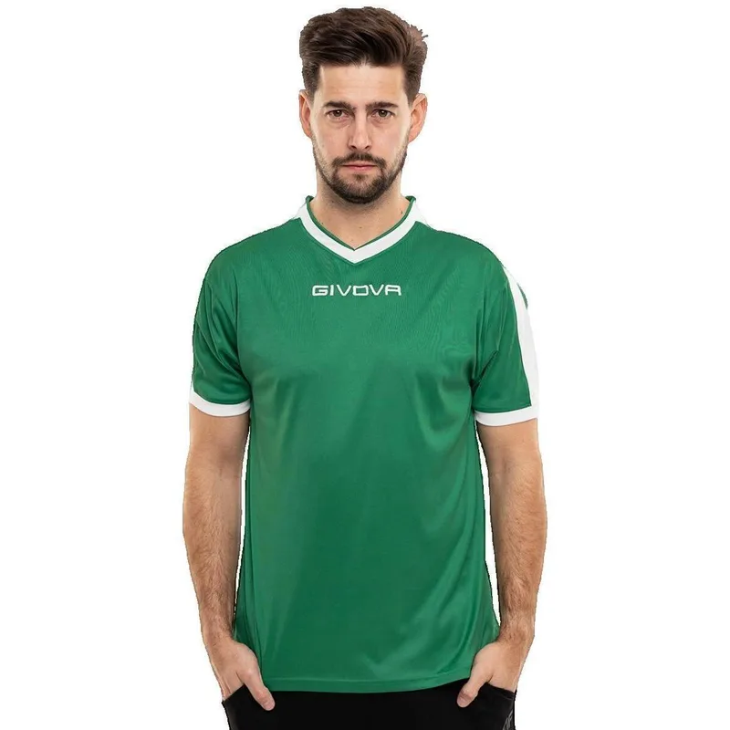 κιτ ποδοσφαίρου Givova T-shirt Revolution vert et jaune
