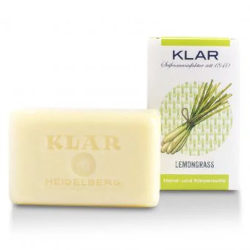 Klar Lemongrass Face and Body Soap (100 g)