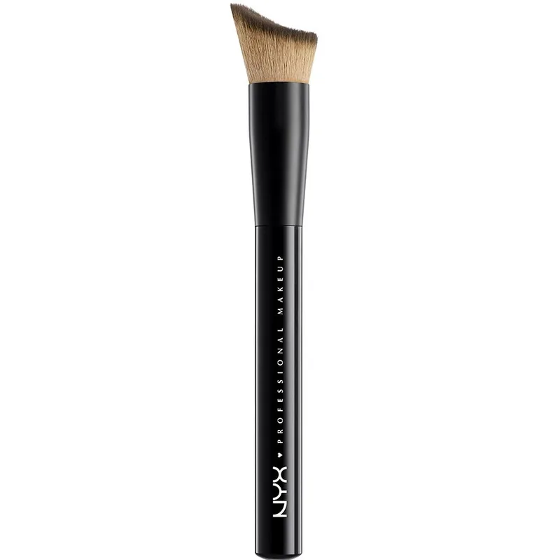 Nyx Professional Makeup Total Control Drop Foundation Brush Εξαιρετικά Μαλακό & Εύκπαμπτο Πινέλο Ιδανικό για Ολόκληρο το Πρόσωπο 1 Τεμάχιο