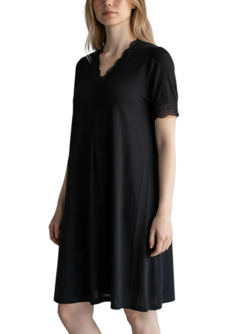 Νυχτικό Hanro Cressida Bigshirt S/S (95 CM) 076561-0199 Γυναικείο