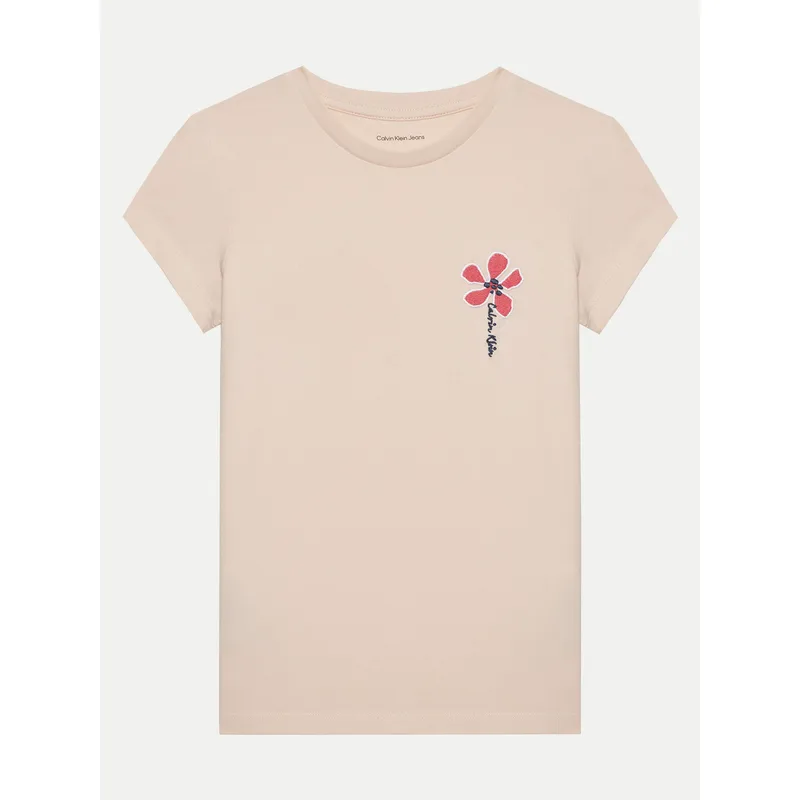 Calvin Klein Jeans T-Shirt IG0IG02953 Ροζ Regular Fit