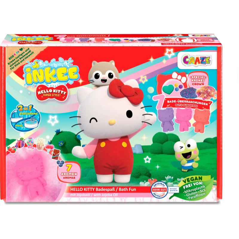 Hello Kitty Gift Box Bath σετ δώρου για το μπάνιο για παιδιά