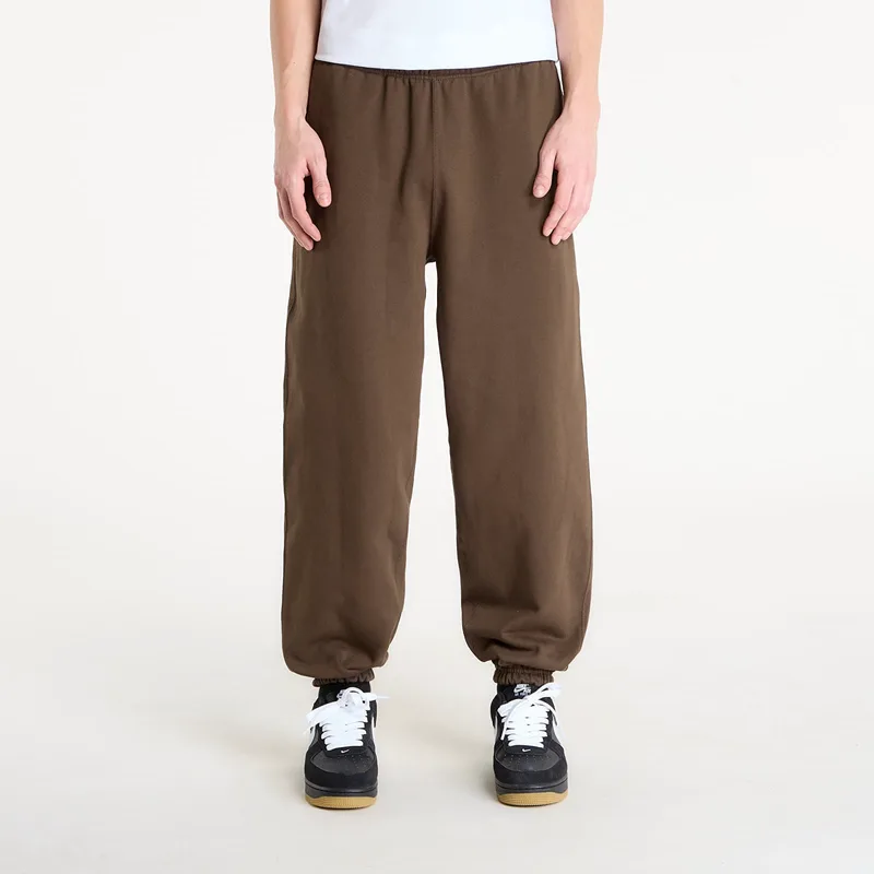 Φόρμα Nike Solo Swoosh Men's Cuffed Fleece Pants Dark Hazel/ White XL