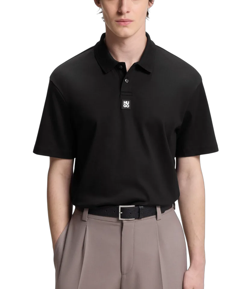 Ανδρικό Deabono Polo Μαύρο HUGO 50517638-002