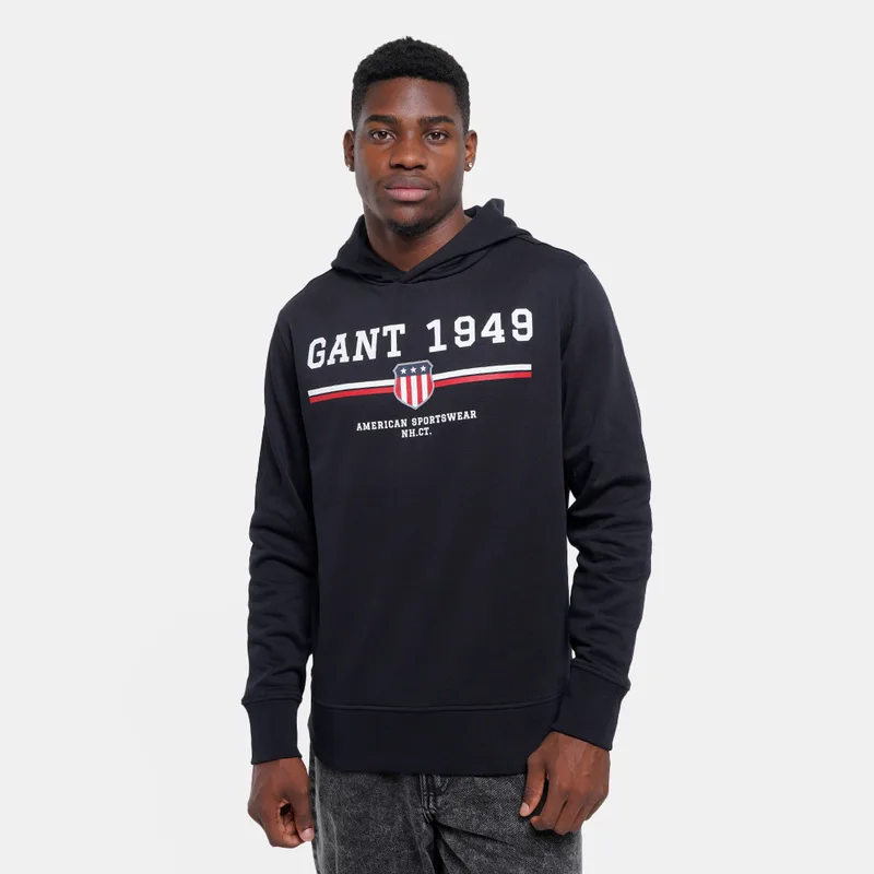 Gant Ανδρική Μπλούζα με Κουκούλα (9000248711_1469)