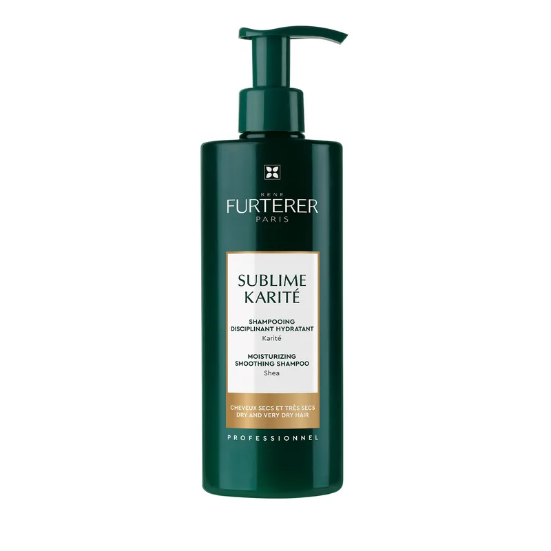 Rene Furterer Sublime Karite Moisturizing Smoothing Shampoo Ενυδατικό Σαμπουάν Λείανσης για Ξηρά & Πολύ Ξηρά Μαλλιά με Αντλία 500ml