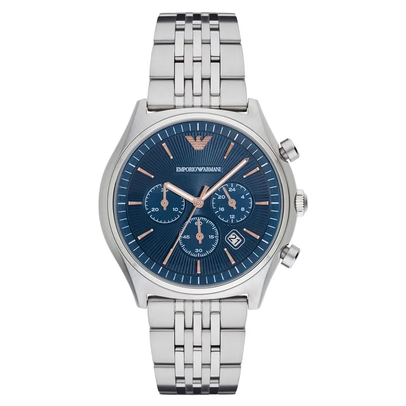 EMPORIO ARMANI Dress Chrono Stainless Steel Bracelet AR1974
