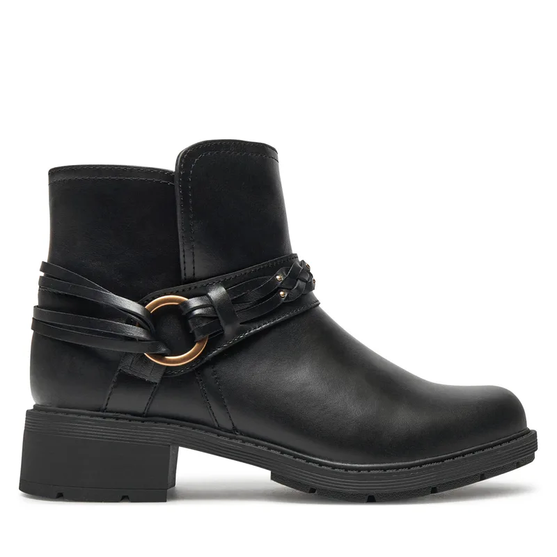 Μποτάκια Clarks Hearth Kaylie 26179613 Μαύρο