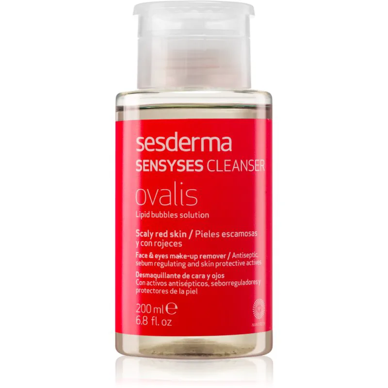Sesderma Sensyses Cleanser Ovalis αφαιρεση του μεικ απ για ευαίσθητη και κοκκινισμένη επιδερμίδα 200 ml