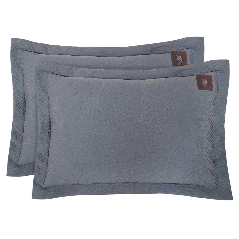 Greenwich polo club ζευγοσ μαξιλαροθηκεσ essential 4449 purple 50χ70+5