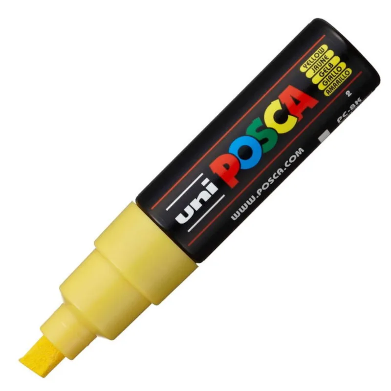 Μαρκαδόρος Posca PC-8K Yellow Uni-Ball