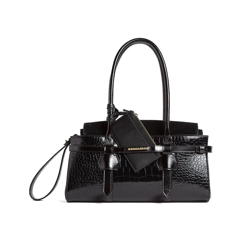 Τσάντα Dsquared TWIN PRINT SHOULDER BAG WOMEN