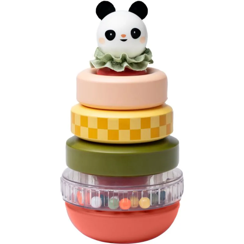 Taf Toys Pyramida Panda πύργος στοίβαξης 9m+ 1 τμχ