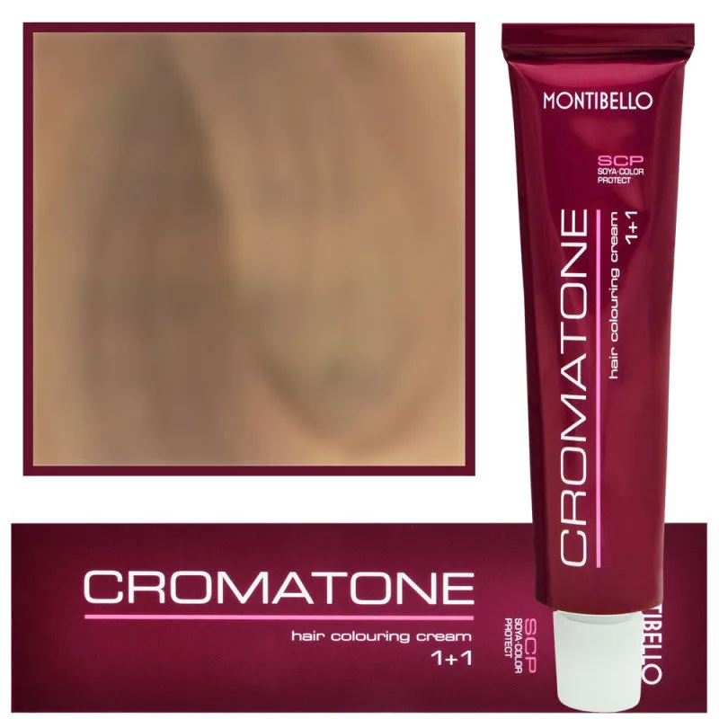 Hair dye Montibello Cromatone 60ml 10.13 | Very light golden ash blonde