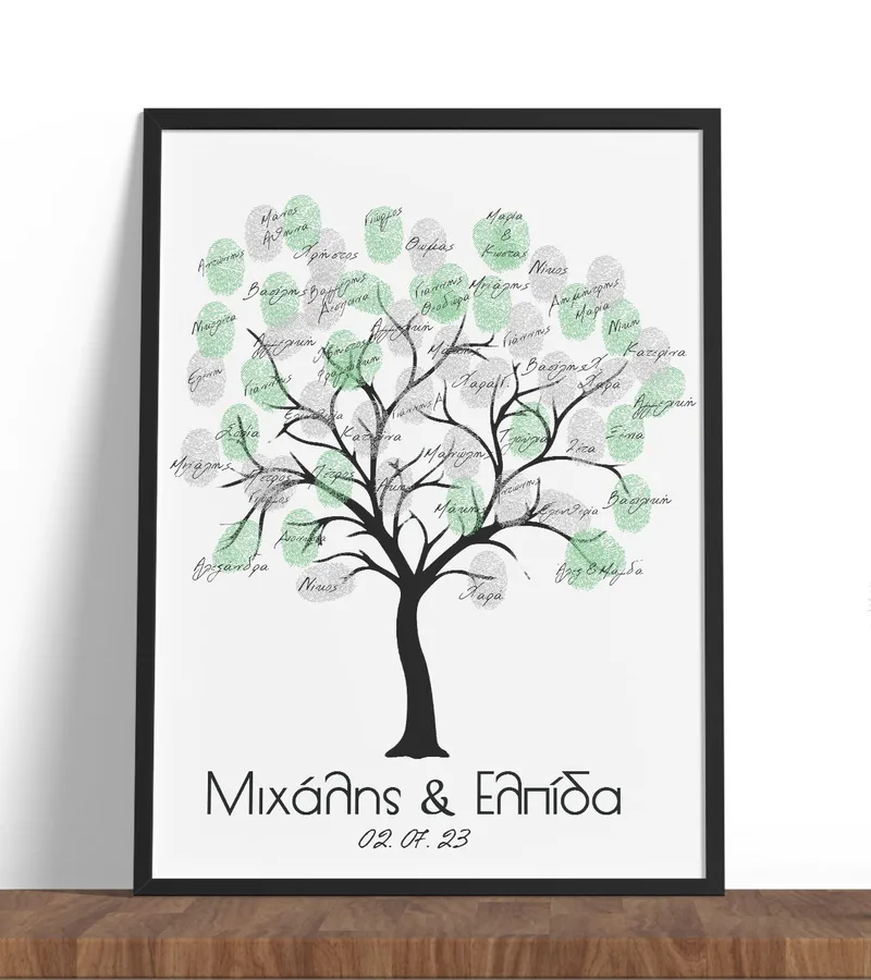 Κάδρο - Ευχολόγιο - Fingerprints - 30*40