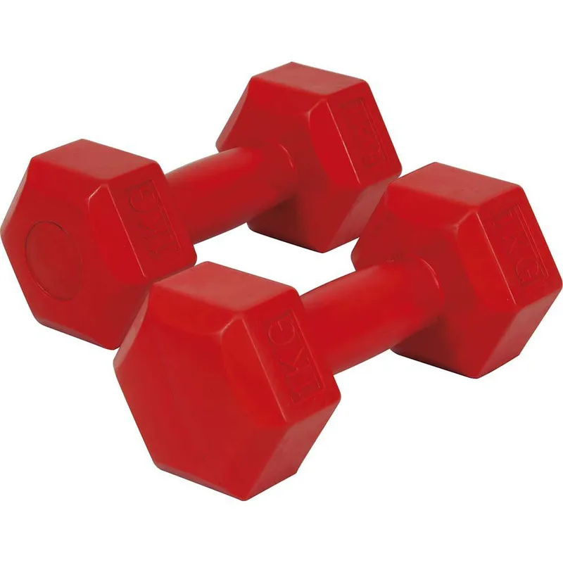 AMILA Αλτήρας Εξάγωνος Plastic Series 1,00Kg Ζευγάρι (44530)