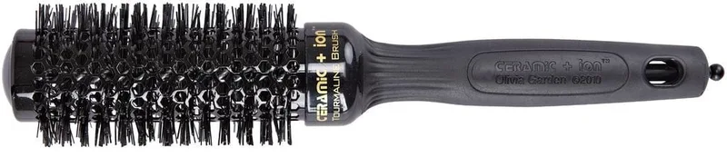 Olivia Garden Ceramic + Ion Black Series Round Brush (35mm)