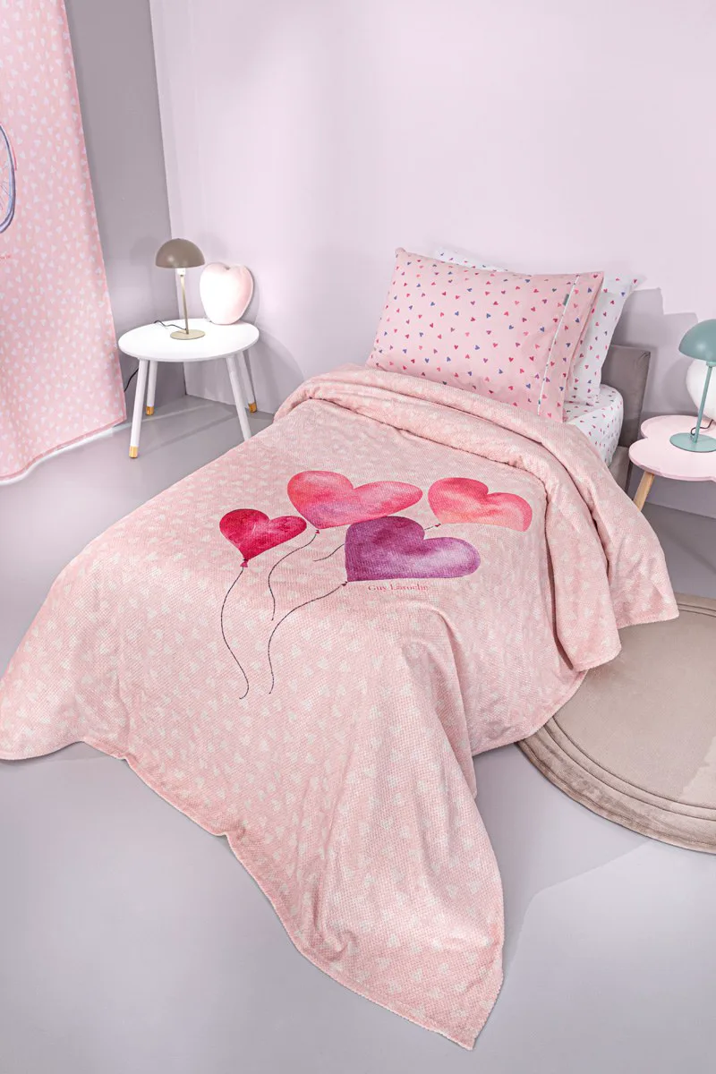 Παιδική Κουβέρτα Fleece Μονή Guy Laroche Amore 60x220