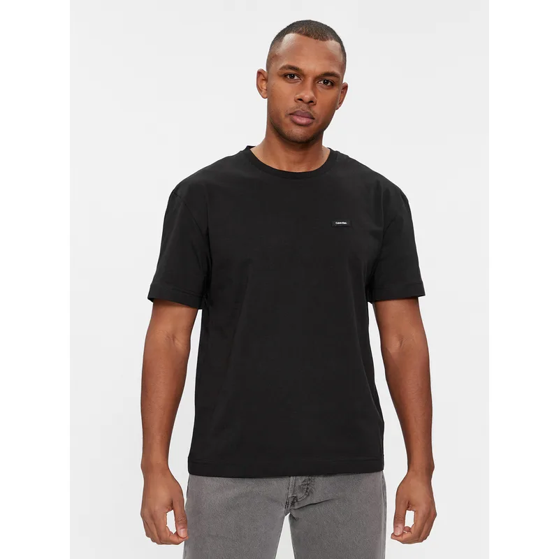 Calvin Klein T-Shirt K10K112749 Μαύρο Comfort Fit