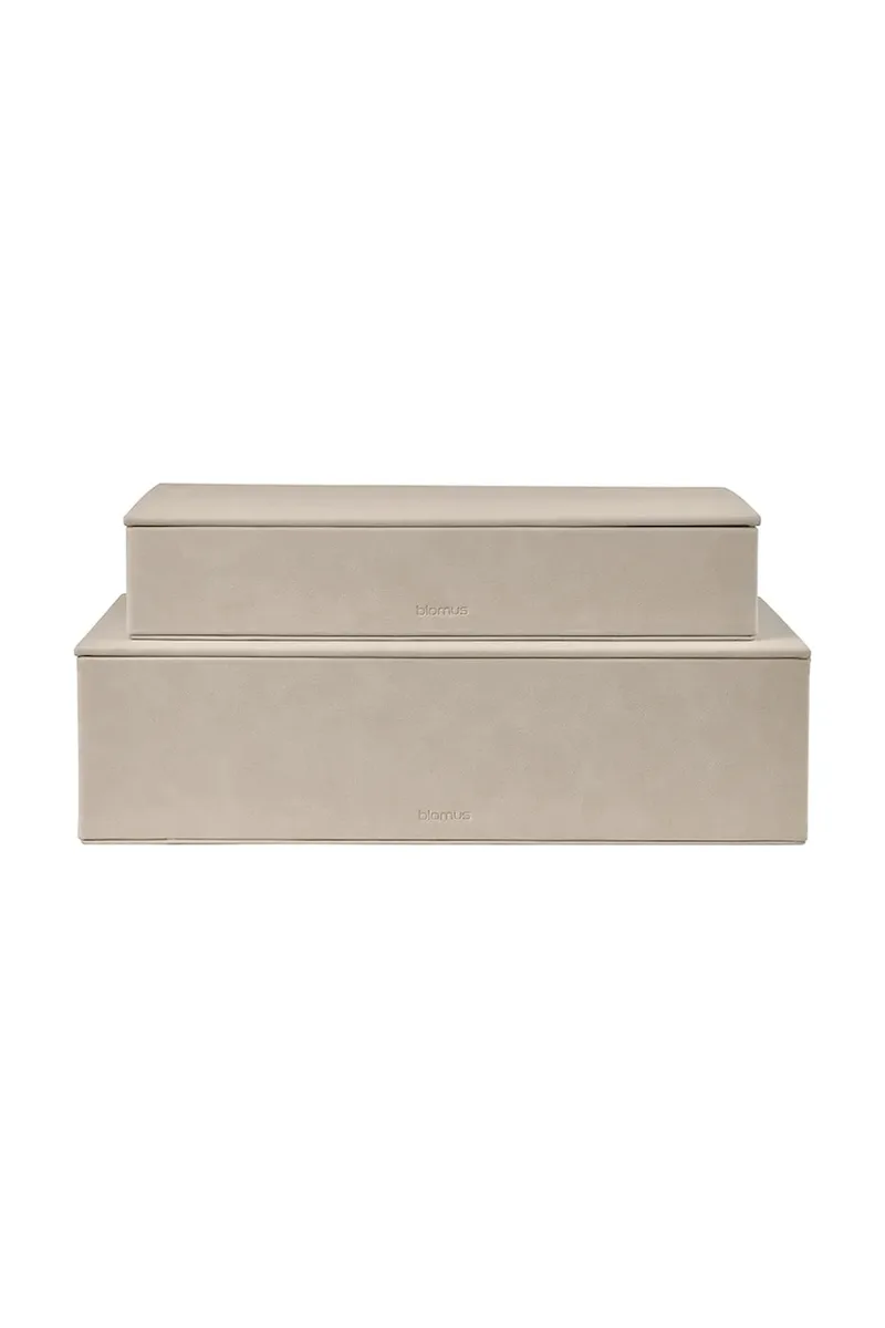 Σετ κουτιών αποθήκευσης Blomus Sahla 5 × 25 × 7 / 40 × 30 × 11 cm 2-pack