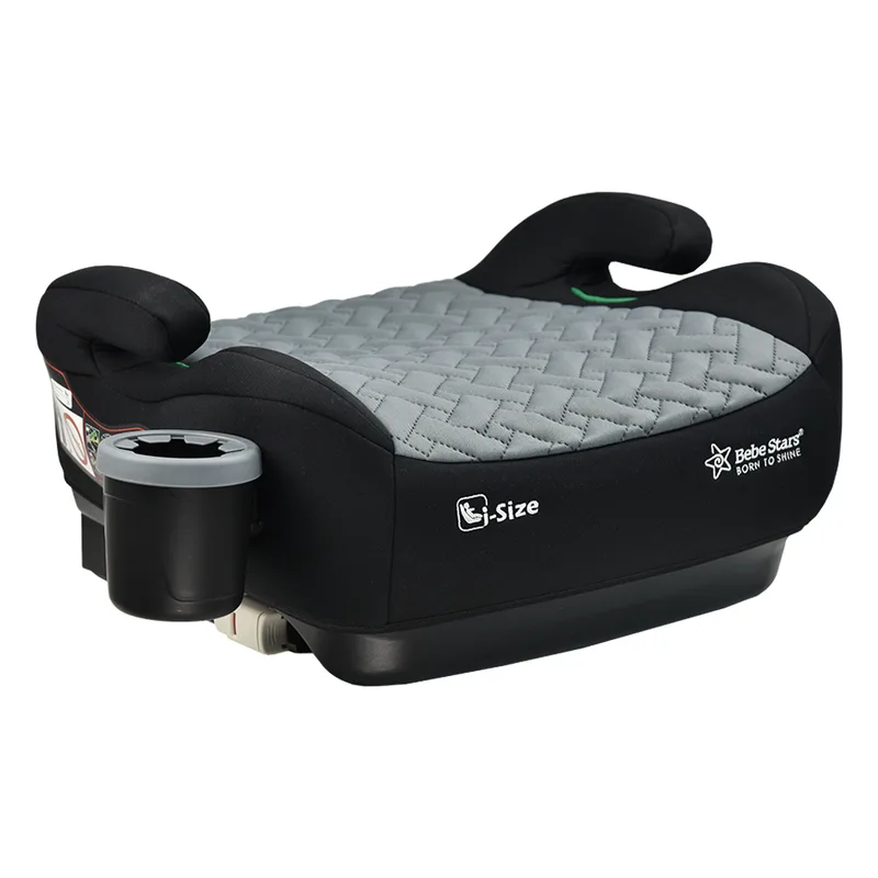 Κάθισμα Αυτοκινήτου Booster (125 έως 150εκ. Ύψος) Bebe Stars i-Size Grey 954-186