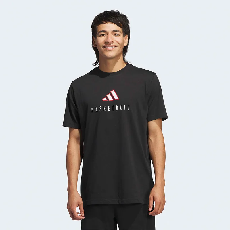adidas Worldwide Hoops Logo Performance Ανδρικό T-Shirt (9000260287_1469)